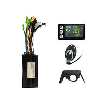 Електрически скутер литиева батерия модифицирана LCD-S866 цветен екран инструмент 26A контролер мощност бустер дросел комплект замяна