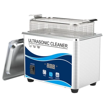 Домакински цифров часовник Машина за почистване на бижута 60W машина за почистване на вана от неръждаема стомана EU Plug