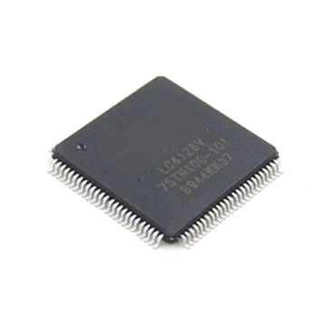  5Pcs / партида Lc4128v-75 Qfp пакет Ic чип Lc4128v-75Tn100-10I