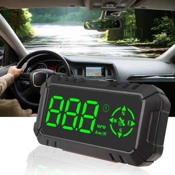 Аксесоари за автомобилна електроника Цифров скоростомер за кола HUD проектор дисплей универсален за всички превозни средства G7 GPS Head-Up дисплей