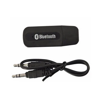 USB автомобилен Bluetooth AUX аудио приемник за Volkswagen VW Golf 7 MK7 VII GTI R 2014-2017 Фар светлина от неръждаема стомана