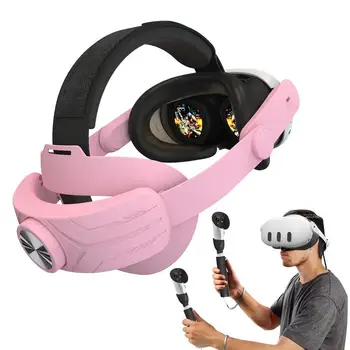 VR каишка за глава Елитна каишка VR игра лента за глава VR регулируема лента за глава Подобрена поддръжка на слушалки Потапящо VR изживяване за куест 3