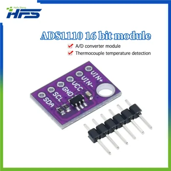 1PCS ADS1110 16-битов аналогов / цифров AD конвертор термодвойка Откриване на температура 1110 2.7-5.5V 240uA