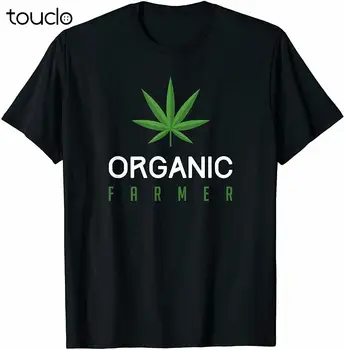 Смешен органичен фермер плевел Thc 420 марихуана подарък тениска рожден ден